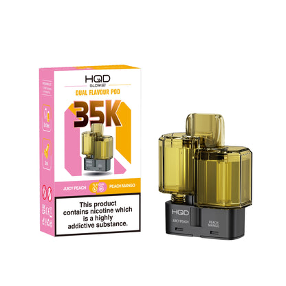 HQD Glow Air 35K Refill Pods - Bear & Bainbow - Flawless Vape Shop