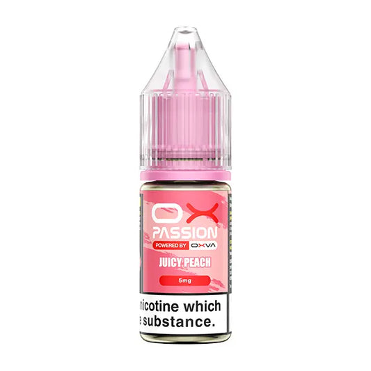 OX Passion Juicy Peach Nic Salt 10ml by Oxva