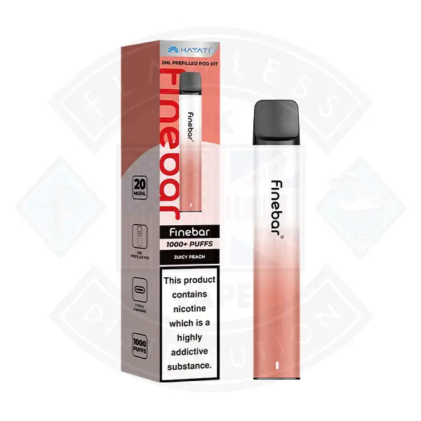 Hayati Finebar Prefilled Vape Kit - Banana Ice - Flawless Vape Shop