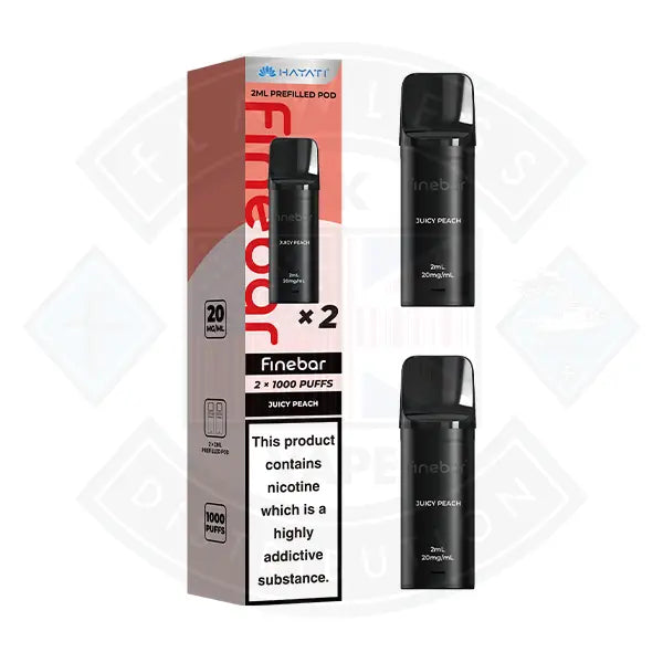 Hayati Finebar Prefilled Pods - Banana Ice - Flawless Vape Shop