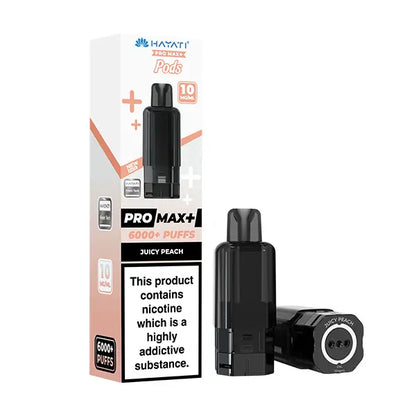 Hayati Pro Max 6000+ Pods 10mg - Strawberry Raspberry Ice - Flawless Vape Shop