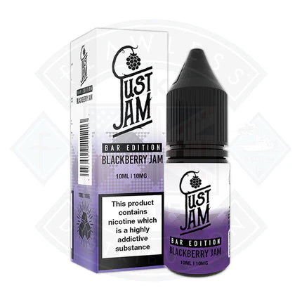 Just Jam - Blackberry Jam Bar Edition Nic Salts 10ml