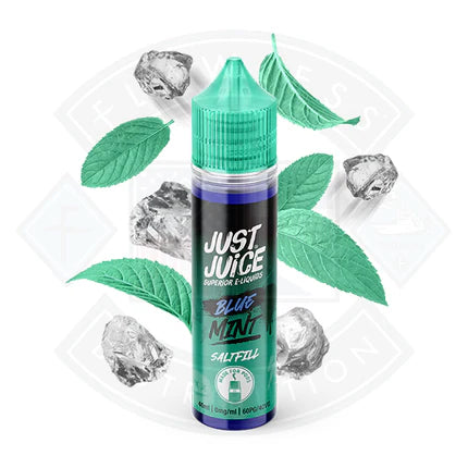 Just Juice Bar - Blue Mint 40ml 0mg Shortfill E-Liquid