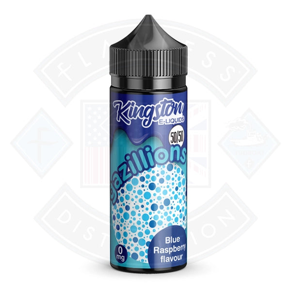 Kingston Gazillions - Blue Raspberry Flavor 0mg 100ml 50/50 Shortfill