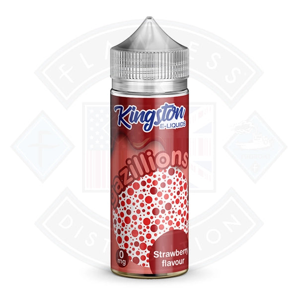 Kingston Gazillions - Strawberry Flavor 0mg 100ml Shortfill