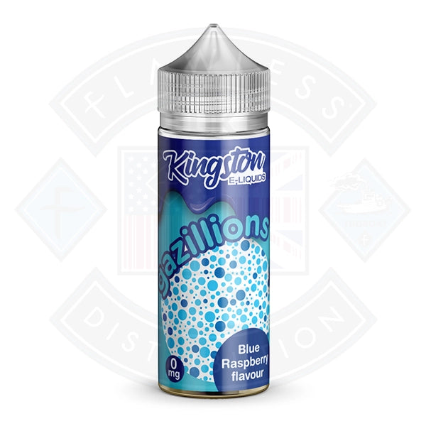 Kingston Gazillions - Blue Raspberry Flavor 0mg 100ml Shortfill