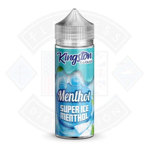 Kingston Menthol Super Ice Menthol 0mg 100ml 50/50 Shortfill E-Liquid
