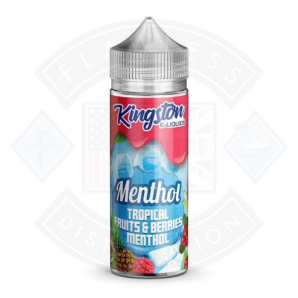 Kingston Menthol Tropical Fruits & Berries 0mg 100ml 70/30 Shortfill E-Liquid