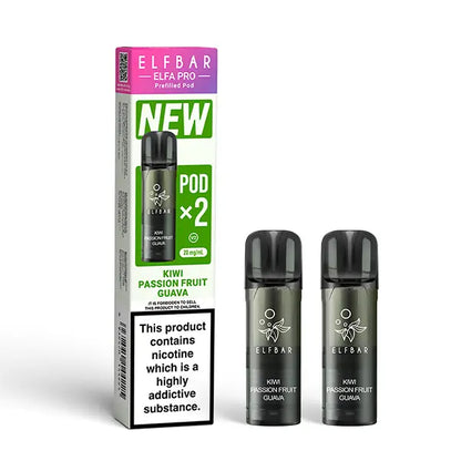 ELFA Pro Prefilled Pods - Strawberry Kiwi / 20mg - Flawless Vape Shop