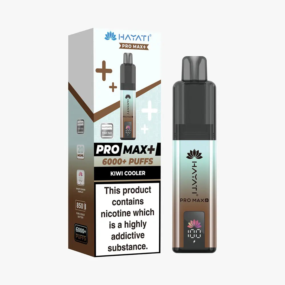Hayati Pro Max 6000 Plus Prefilled Pod Kit - Banana Ice - Flawless Vape Shop