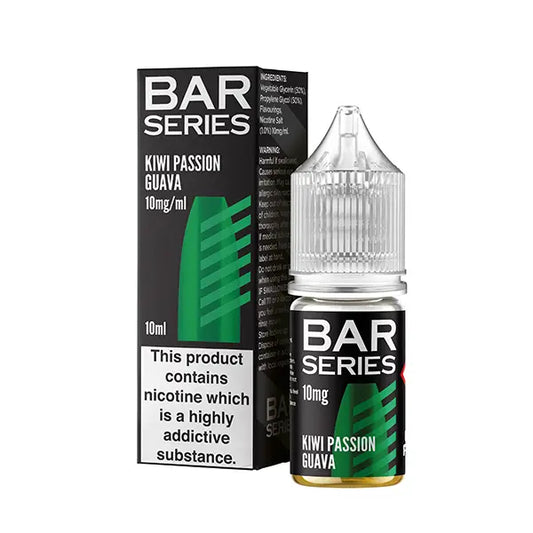 Bar Series Nic Salt 10ml Kiwi Passion Guava