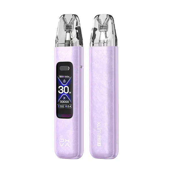 Oxva Xlim PRO 3 Vape Kit - Black Leather - Flawless Vape Shop