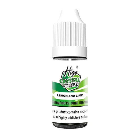 Higo Crystal Nic Salt 10ml Lemon and Lime