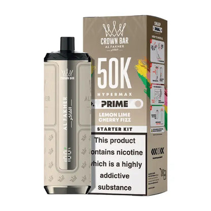 Al Fakher 50K Hypermax Prime Prefilled Vape Kit - Blue razz lemonade - Flawless Vape Shop