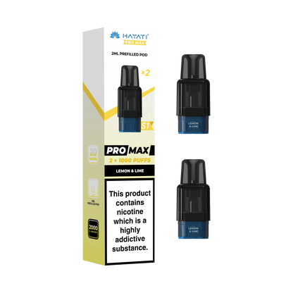 Hayati Pro Max S1 Prefilled Pod - Banana Ice - Flawless Vape Shop