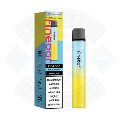 Hayati Finebar Prefilled Vape Kit - Banana Ice - Flawless Vape Shop