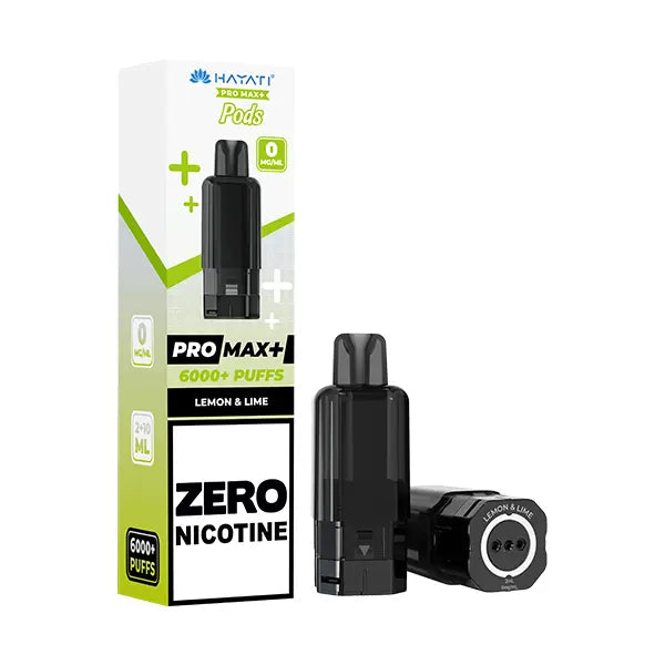 Hayati Pro Max 6000 + Prefilled Pod ZERO NICOTINE - Banana Ice - Flawless Vape Shop