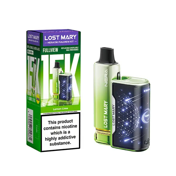 Lost Mary Nera15K Fullview Prefilled Vape Kit