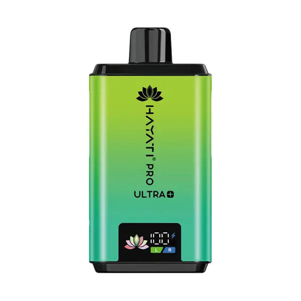 Hayati Pro Ultra Plus 25000 Prefilled Kit - Kiwi Banana + Straw` Banana - Flawless Vape Shop