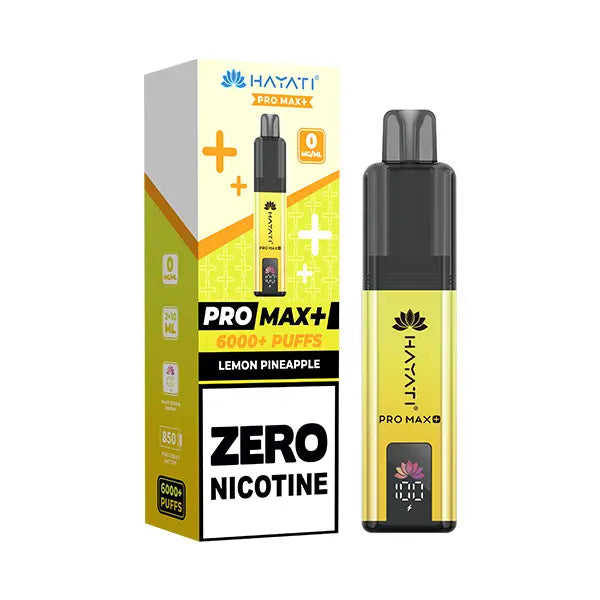 Hayati Pro Max 6000+ Pod Kit ZERO NICOTINE - Banana Ice - Flawless Vape Shop