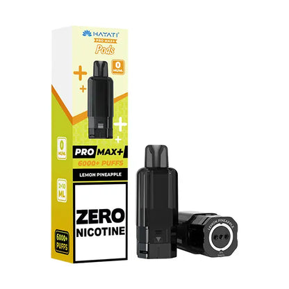 Hayati Pro Max 6000 + Prefilled Pod ZERO NICOTINE - Banana Ice - Flawless Vape Shop