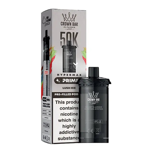 Al Fakher 50K Hypermax Prime Prefilled Pod - Gum Mint - Flawless Vape Shop