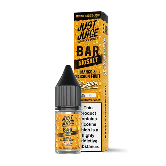 Just Juice Bar Nic Salt - REBORN 10ml Mango & Passion Fruit