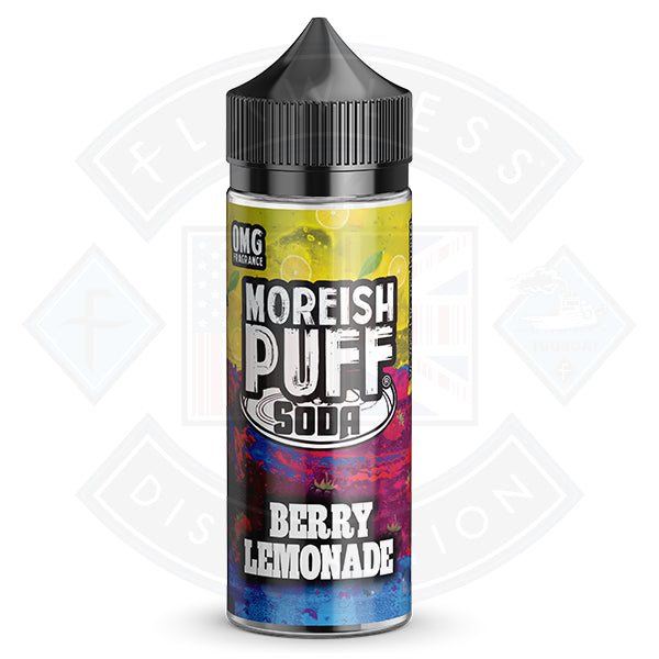 Moreish Puff Soda Berry Lemonade 0mg 100ml Shortfill E-liquid