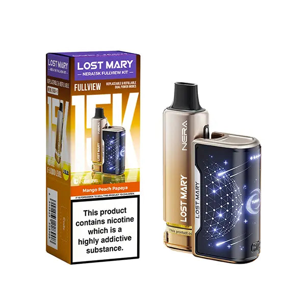 Lost Mary Nera15K Fullview Prefilled Vape Kit