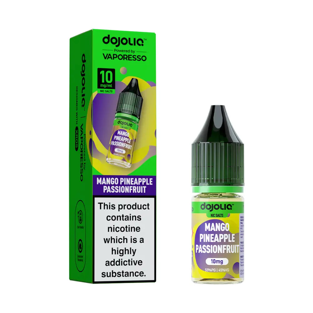 Vaporesso DojoLIQ Nic Salt 10ml Mango Pineapple Passionfruit - 10mg - Flawless Vape Shop
