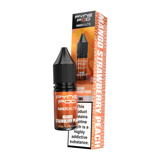 Pyne Pod Nic Salts 10ml Mango Strawberry Peach