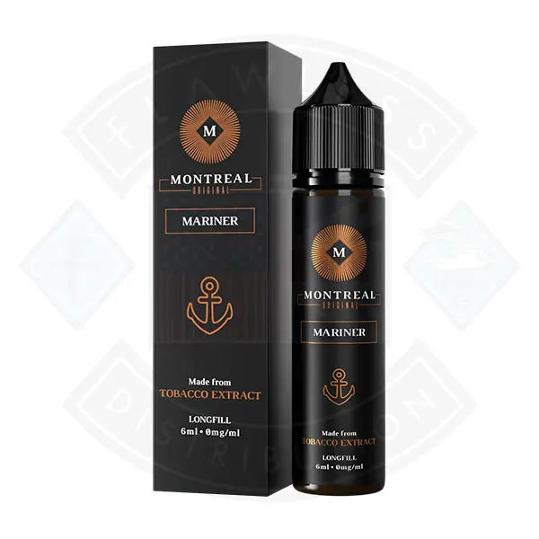 Montreal Original 6ml 0mg Longfill Mariner - Flawless Vape Shop