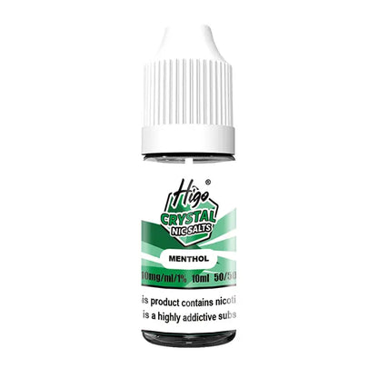 Higo Crystal Nic Salt 10ml Menthol - 10mg - Flawless Vape Shop