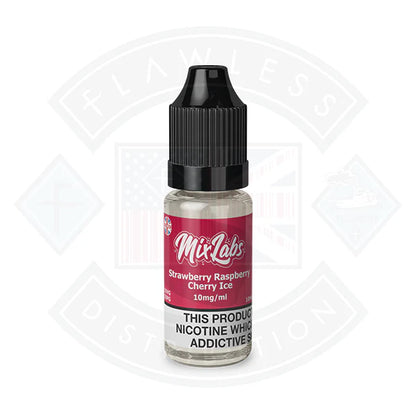 Mix Labs Salts 10ml Strawberry Raspberry Cherry Ice