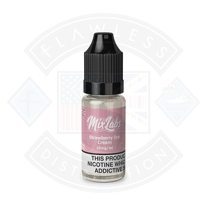 Mix Labs Salts 10ml Strawberry Ice Cream