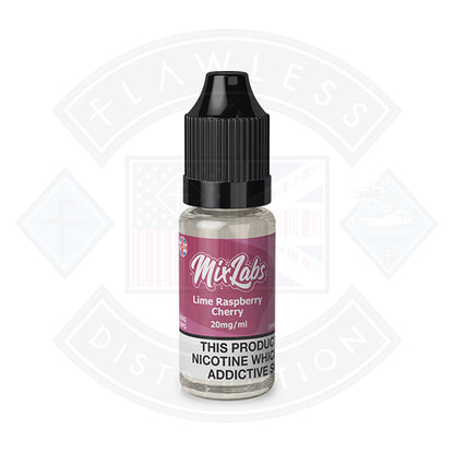 Mix Labs Salts 10ml Lime Raspberry Cherry