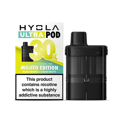 Hyola Ultra 30K Prefilled Pods - Mint Edition - Flawless Vape Shop