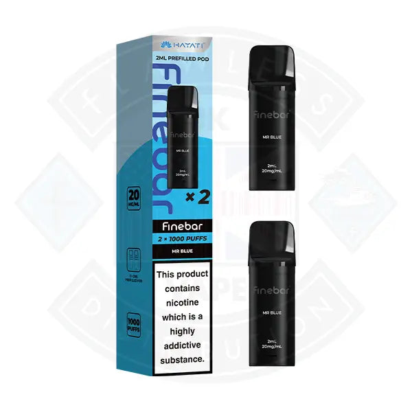 Hayati Finebar Prefilled Pods - Banana Ice - Flawless Vape Shop