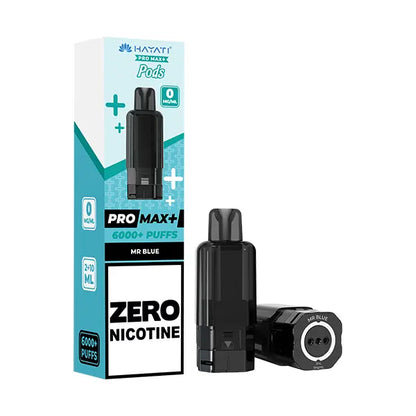 Hayati Pro Max 6000 + Prefilled Pod ZERO NICOTINE - Banana Ice - Flawless Vape Shop