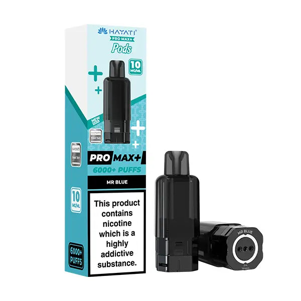 Hayati Pro Max 6000+ Pods 10mg - Strawberry Raspberry Ice - Flawless Vape Shop