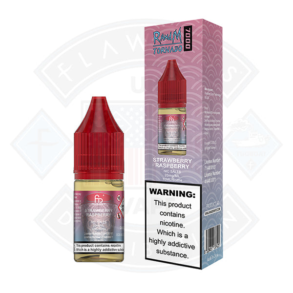 RandM 7000 Nic Salt 10ml - Strawberry Raspberry