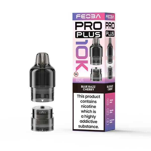 Feoba Pro Plus 10K Prefilled Pod 20mg - Blue Razz Gummy - Flawless Vape Shop