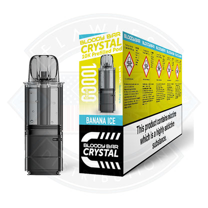 Bloody Bar Crystal 10K Prefilled Pod - Blueberry Cherry Cranberry - Flawless Vape Shop