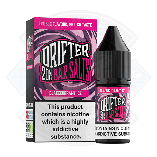 Drifter Bar Salts - Blackcurrant Ice Nic Salt 10ml
