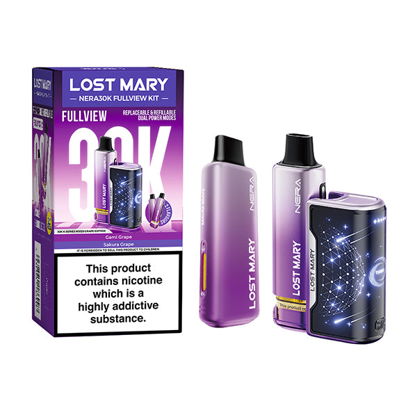 Lost Mary Nera 30K Prefilled Vape Kit - Berry Edition - Flawless Vape Shop