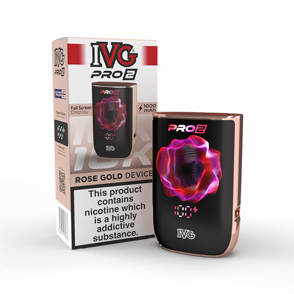 IVG PRO 2 Vape Device - Black - Flawless Vape Shop