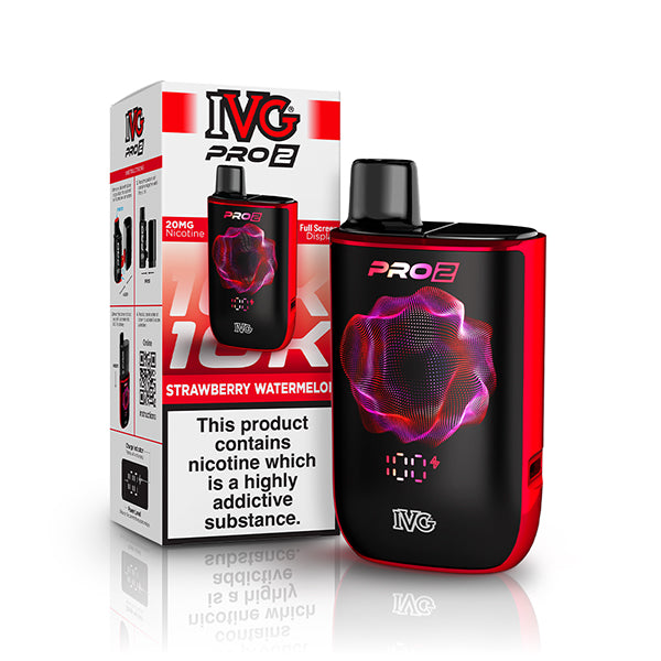 IVG PRO 2 Prefilled Vape Kit - Fizzy Cherry - Flawless Vape Shop