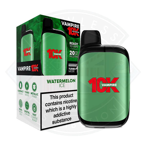Vampire Vape 10K Prefilled Vape Kit - Strawberry Ice - Flawless Vape Shop