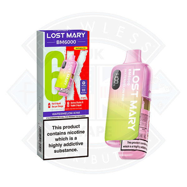 Lost Mary BM6000 Prefilled Pod Kit - Blueberry - Flawless Vape Shop