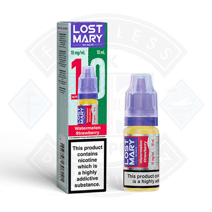 LOST MARY Watermelon Strawberry Nic Salts E-Liquid 10ml - 20mg - Flawless Vape Shop